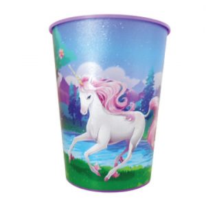 Majestic-Unicorn-Plastic-Favor-Cup